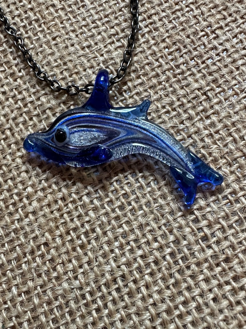 ✨5/$25 Glass Dolphin Necklace